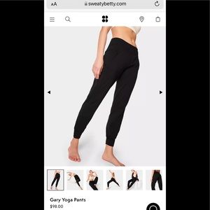 NWOT SWEATy Betty Gary Yoga pants